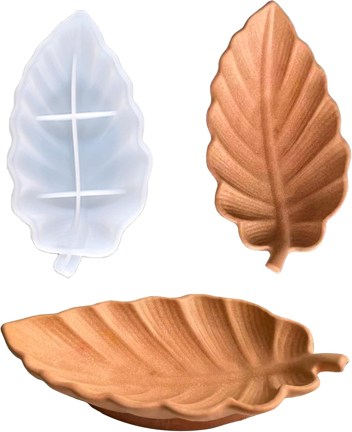 Wehous Leaf Shape Resin Mold for Crafts