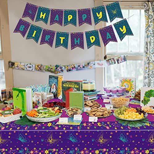 4 PCS Magic Butterfly Tablecloths for Movie Party