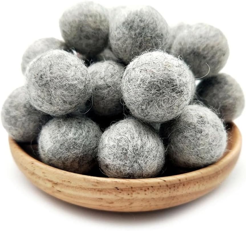 10-30 Pcs 2Cm Round Felt Pom Poms DIY Craft Supplies
