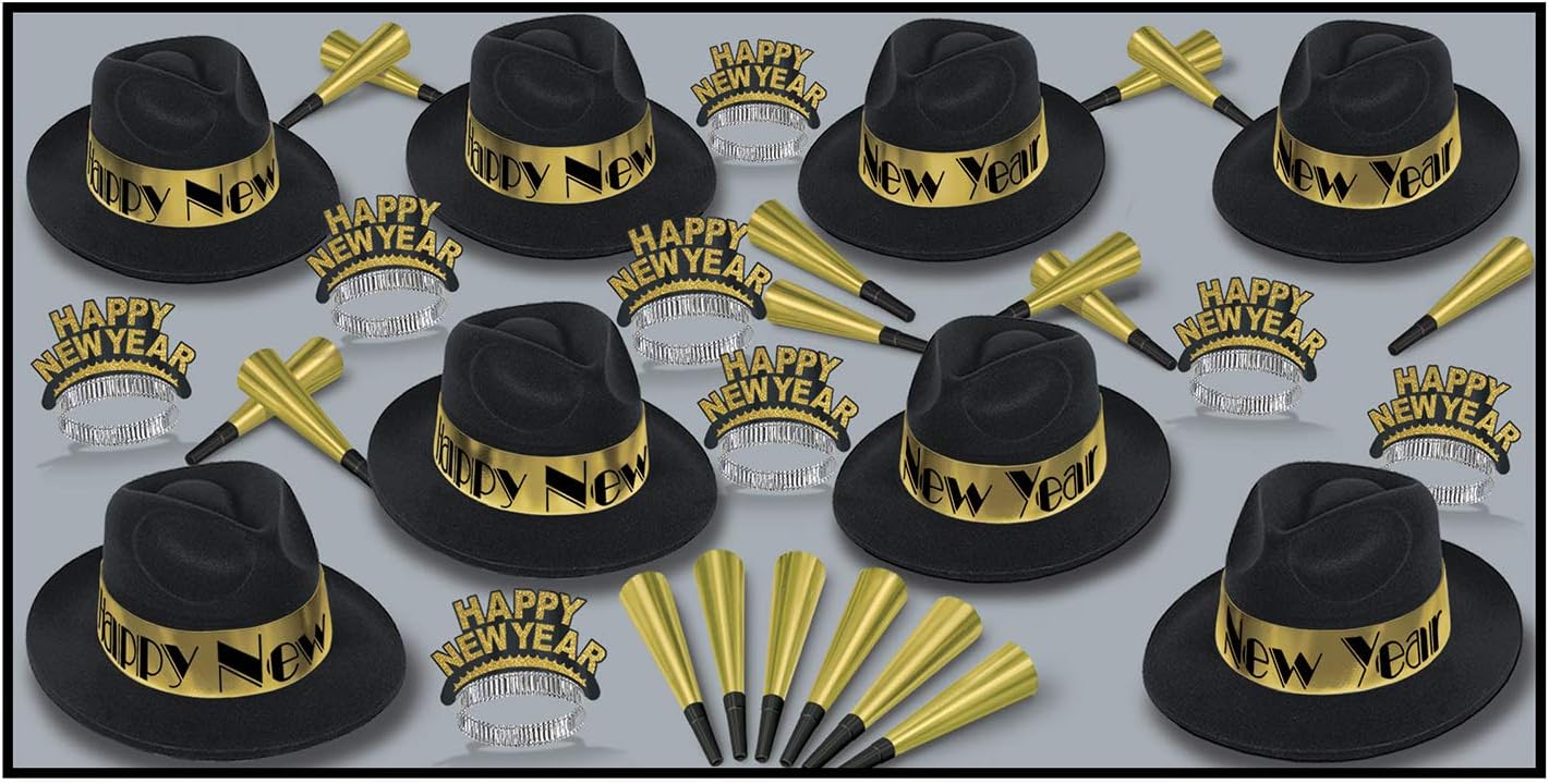 Beistle Unixex Adult New Years Party Pack