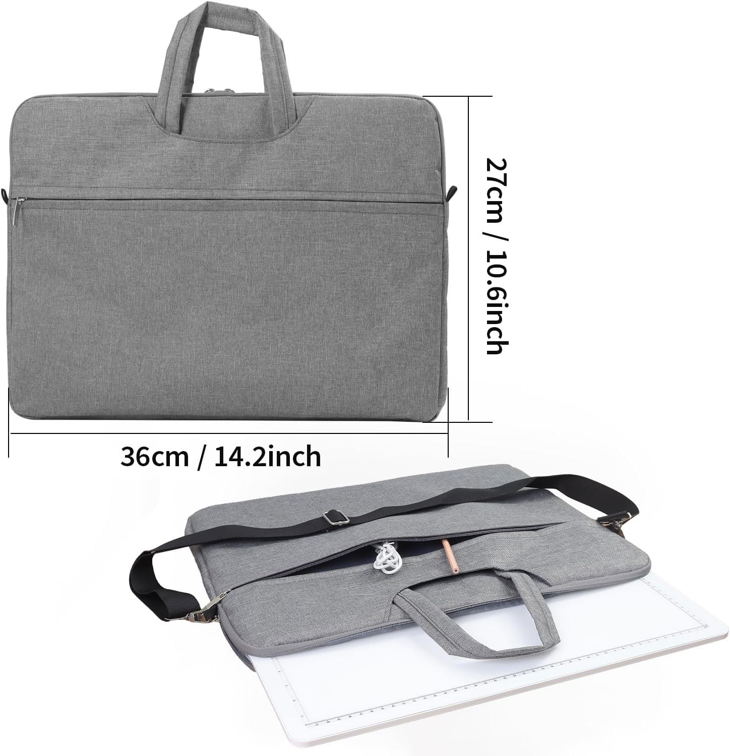 Zocelight A4 Light Pad with Bag 9000Lux Rechargeable