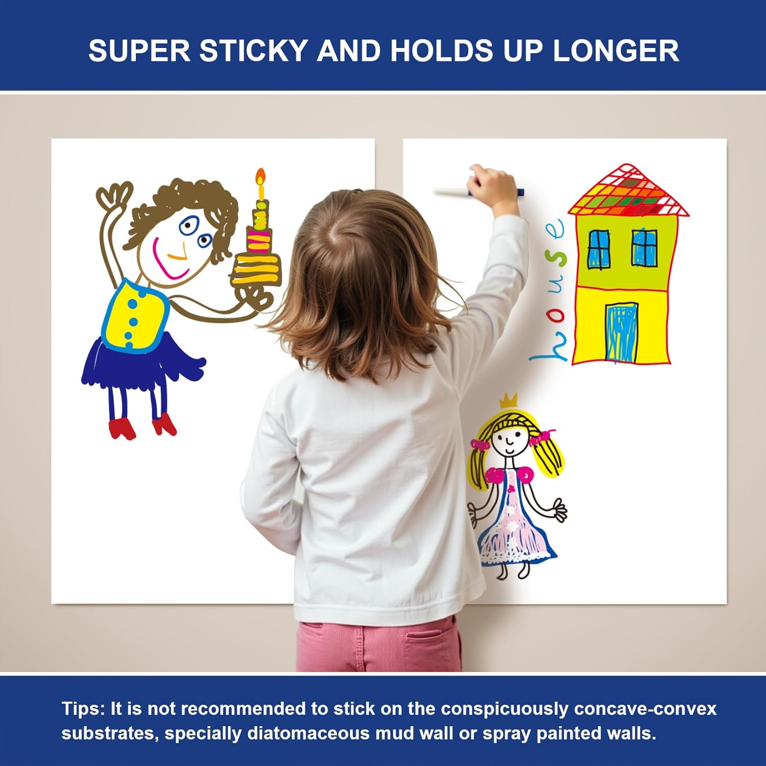 Comix Sticky Portable Tabletop Easel Pads 15x18 Inches