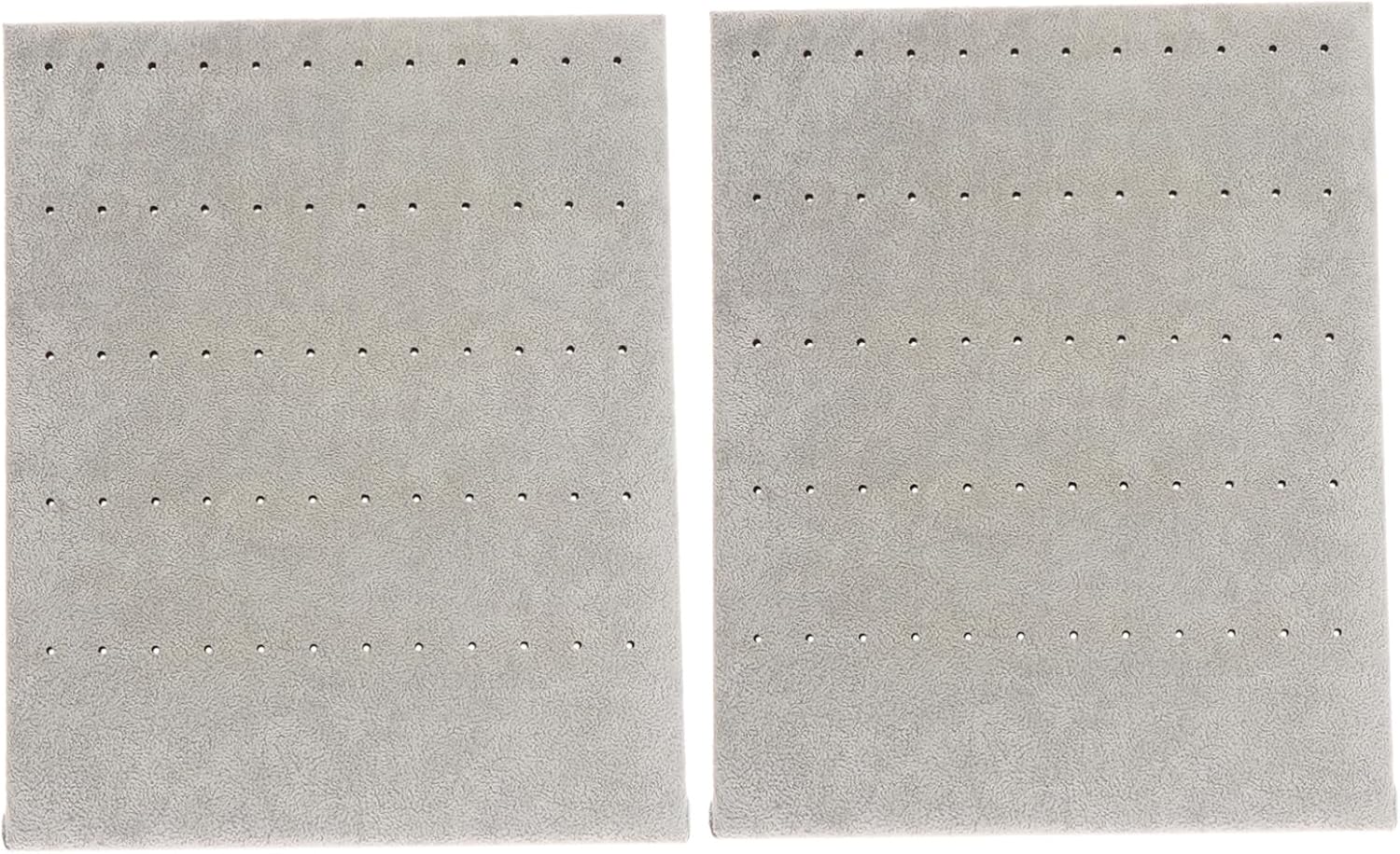 KESYOO 2pcs Vertical Earring Stand Flannelette Jewelry Display Holder for Earrings and Accessories