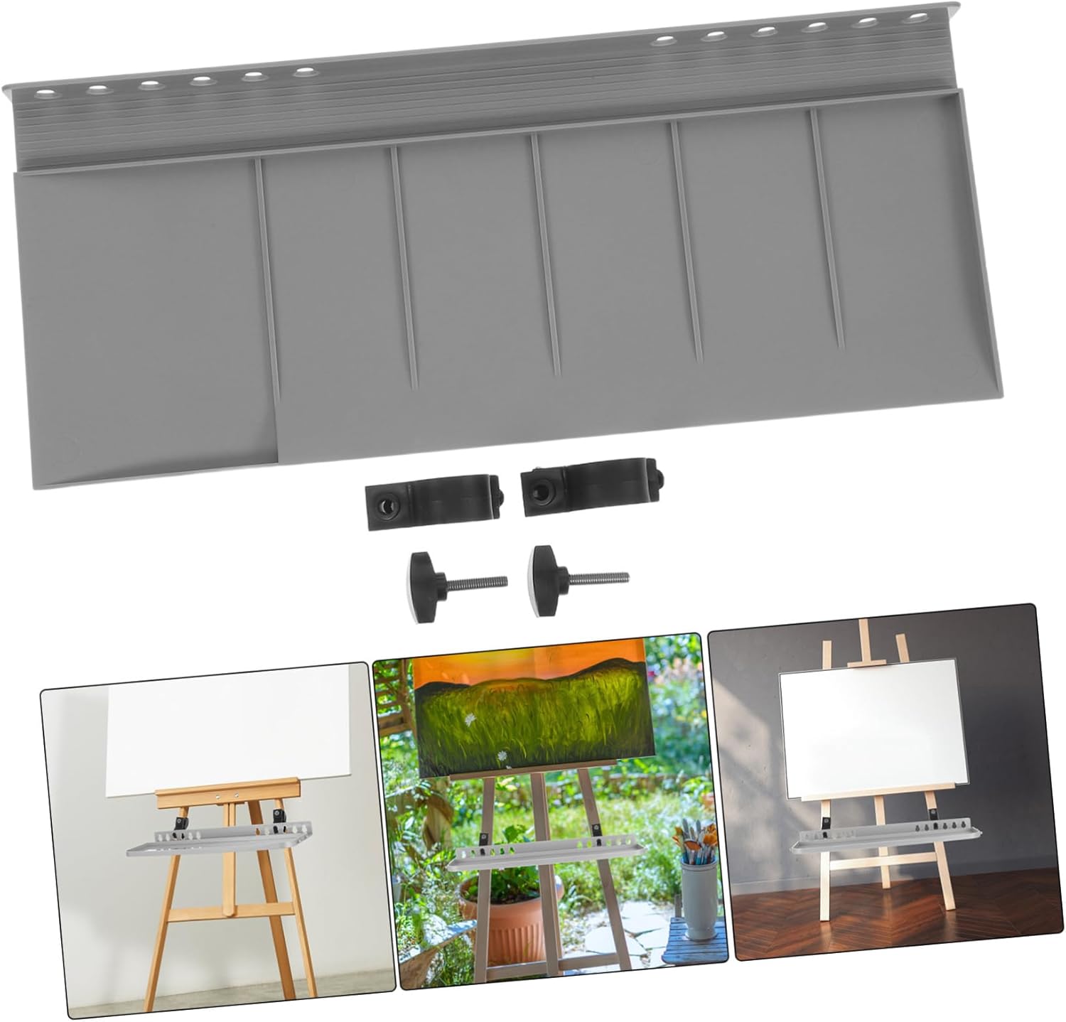 Portable Artist Easel Tray with Adjustable Height