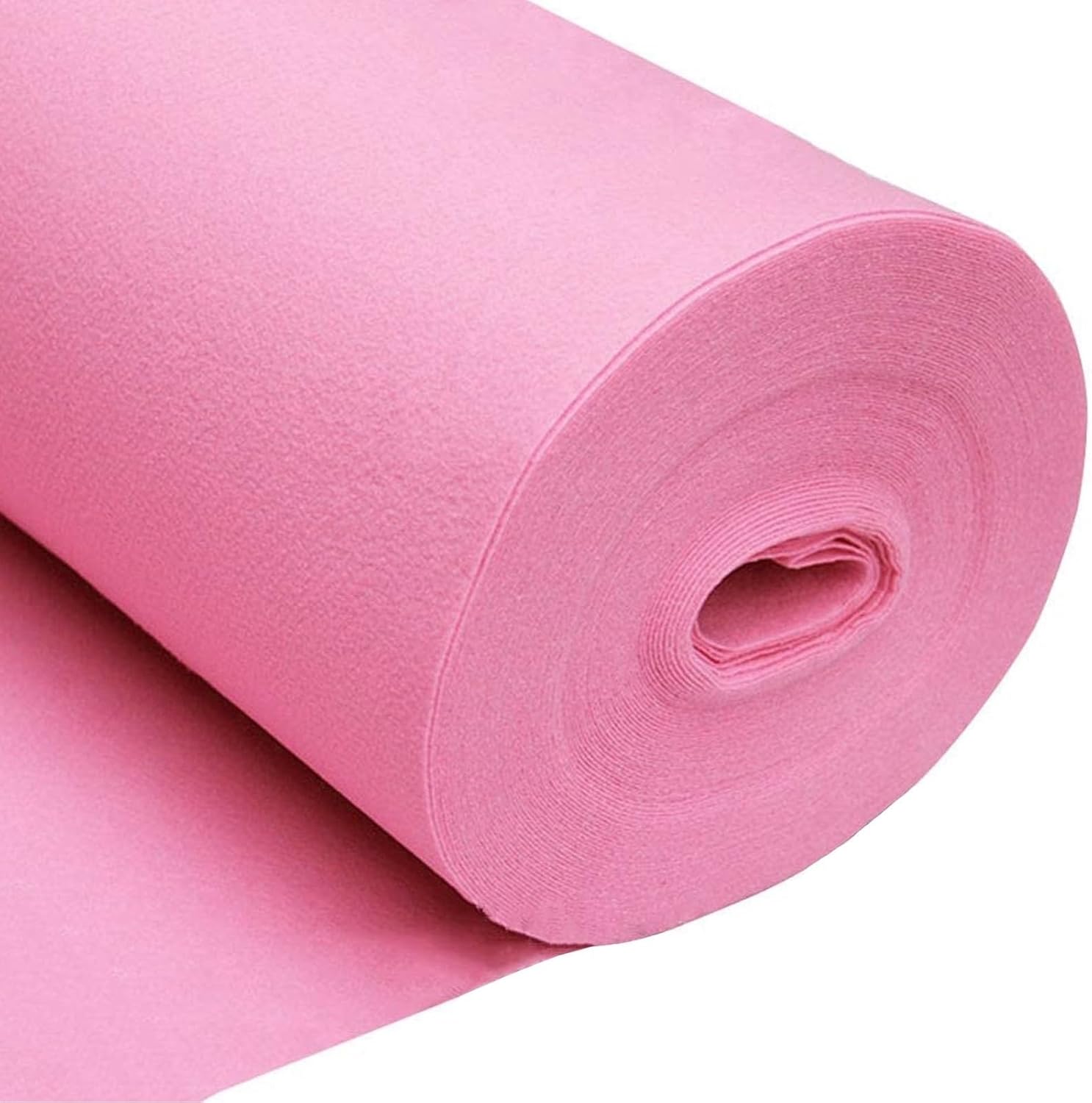 Pink Wedding Carpet Aisle Runner 2mm Thick Non-Slip