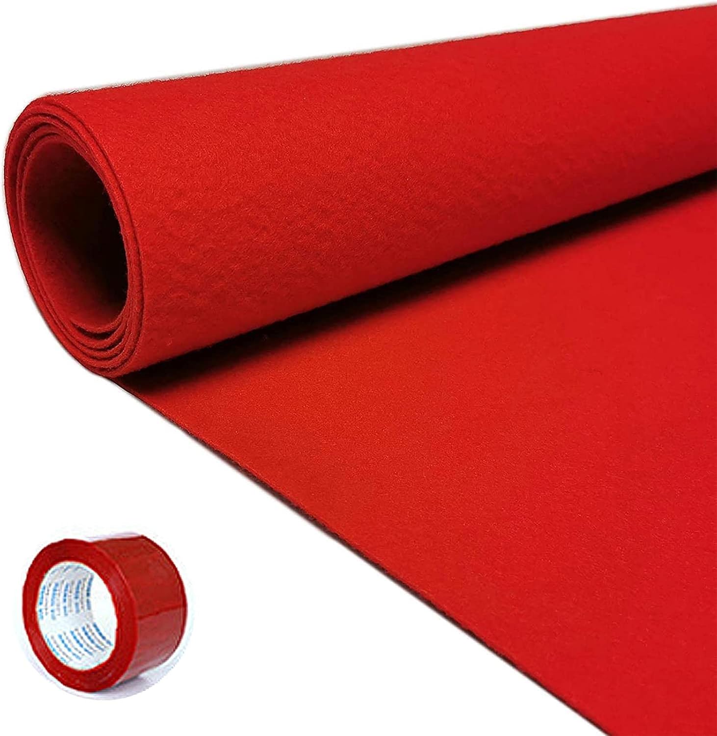 Premium White Wedding Aisle Runner 4x30ft Red Carpet Decor