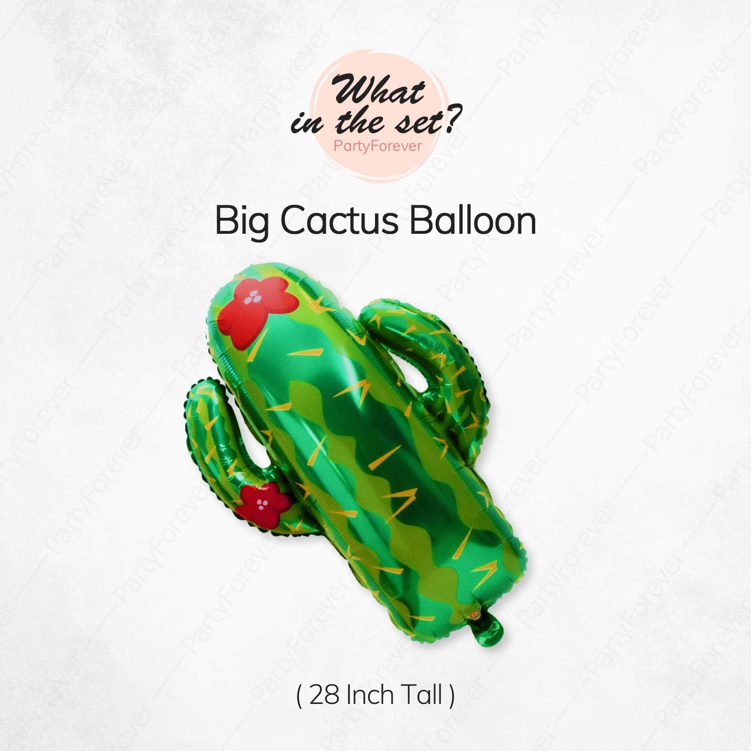 PartyForever Big Gold Fiesta Balloons Decor Kit - Bridal Shower Hen Party Supplies