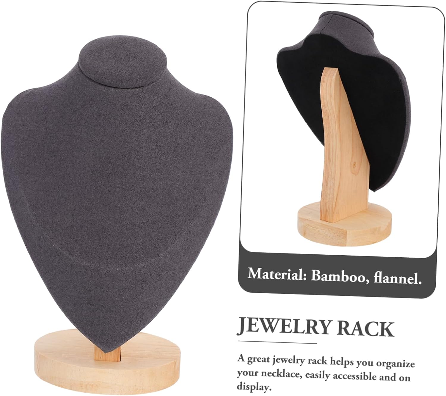 FOMIYES Elegant Jewelry Display Stand for Necklaces and Pendants