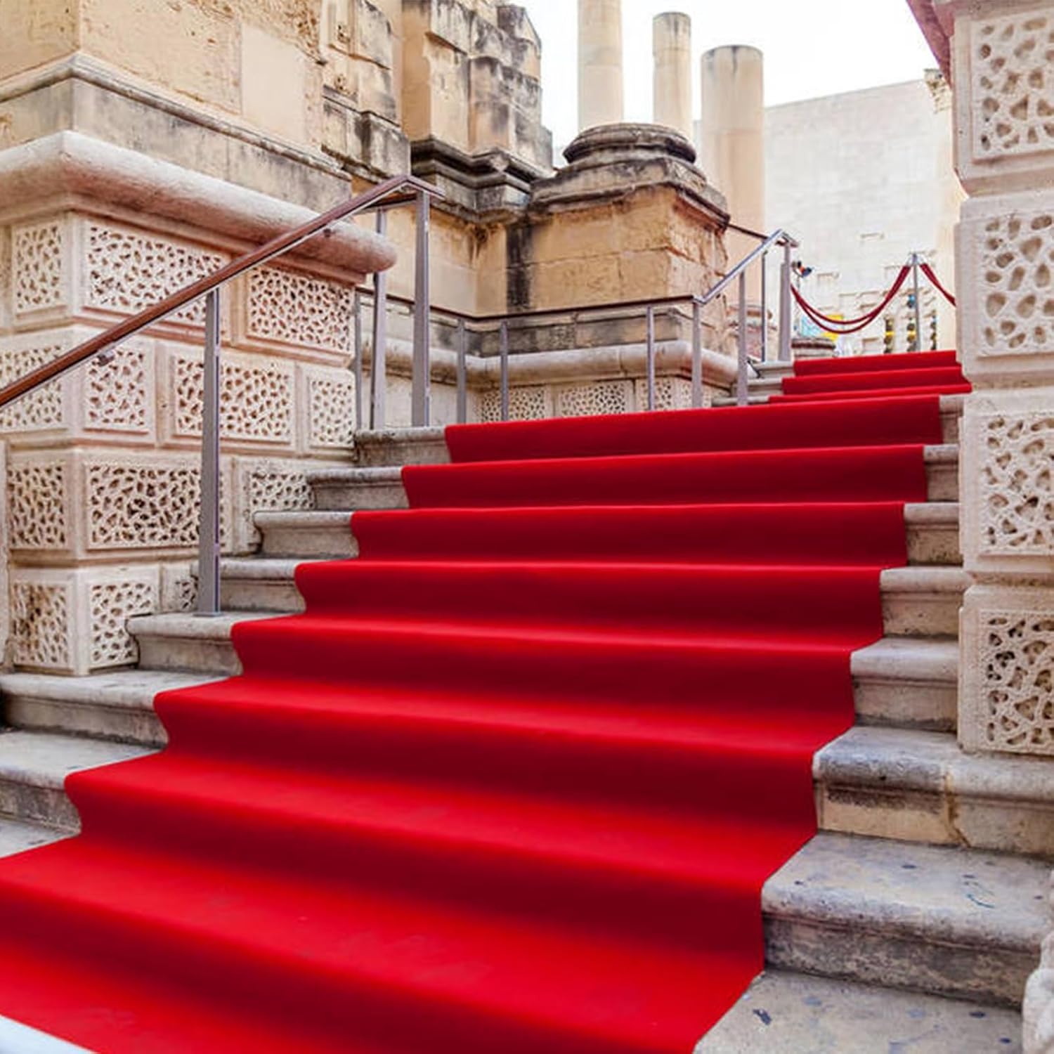 Red Carpet Runner for Wedding Ceremony and Event Decor