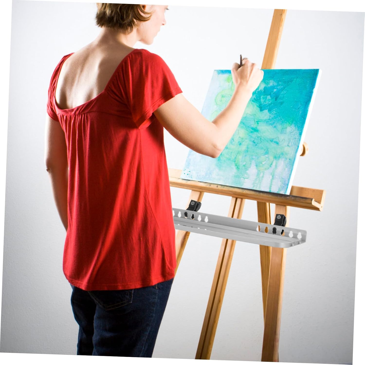Tempnap Easel Tray with Hand Crank for Painting