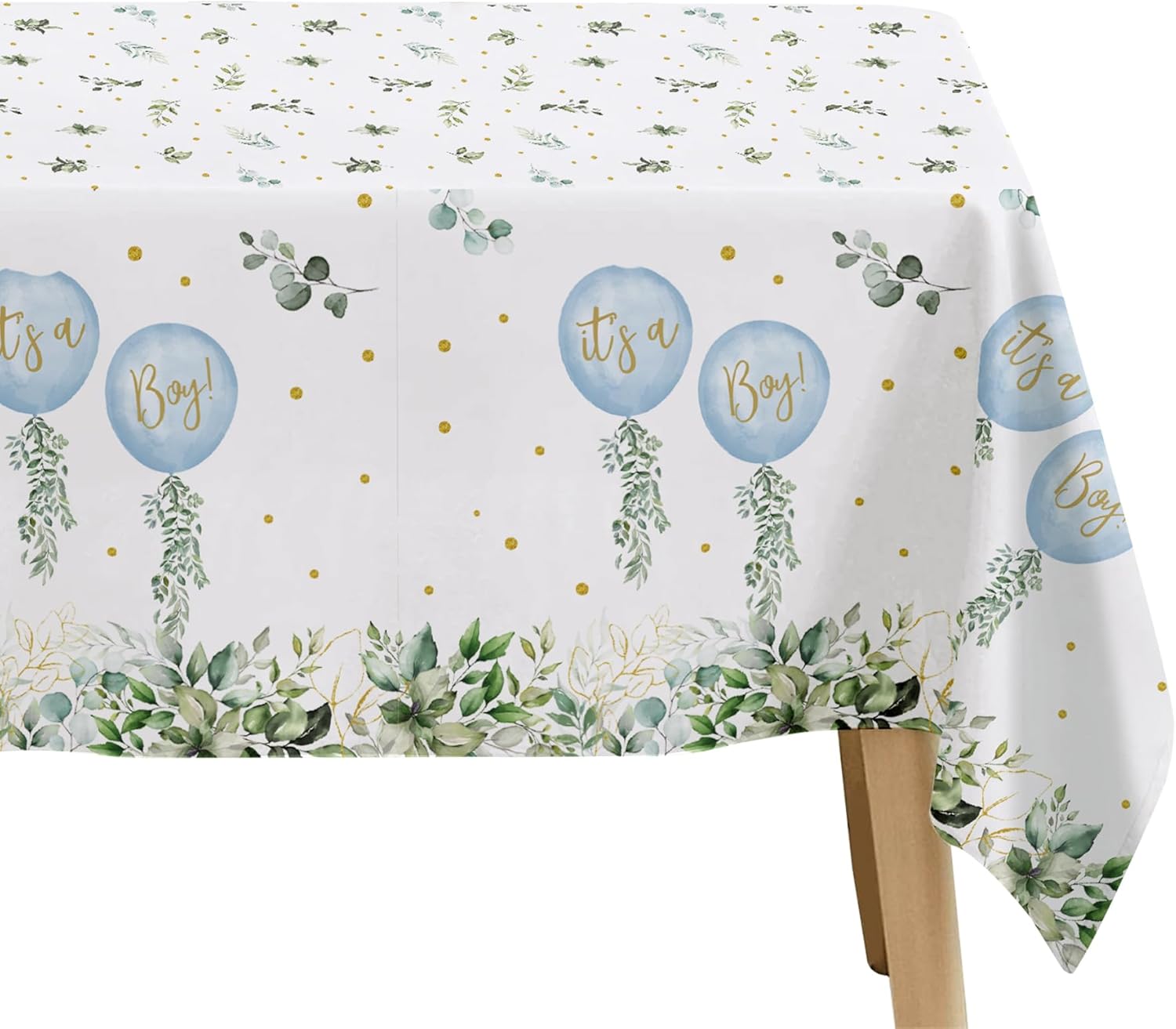 Baby Boy Balloon Party Tablecloth 3 Pack