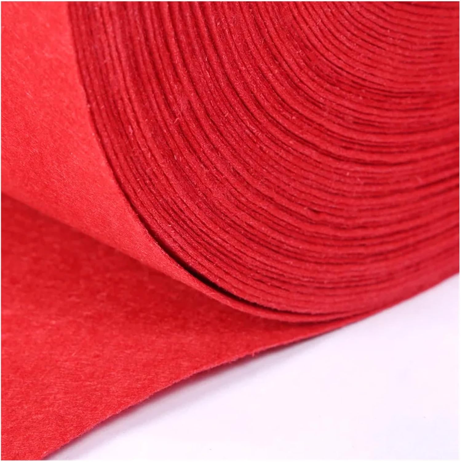 Elegant Wedding Aisle Runner Carpet Anti-Slip Red 5x1m
