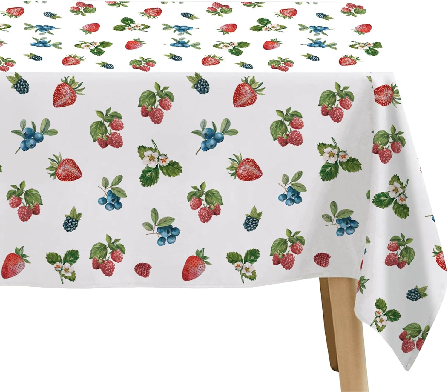 Berry Birthday Tablecloth - 3 Pcs 54in x 108in