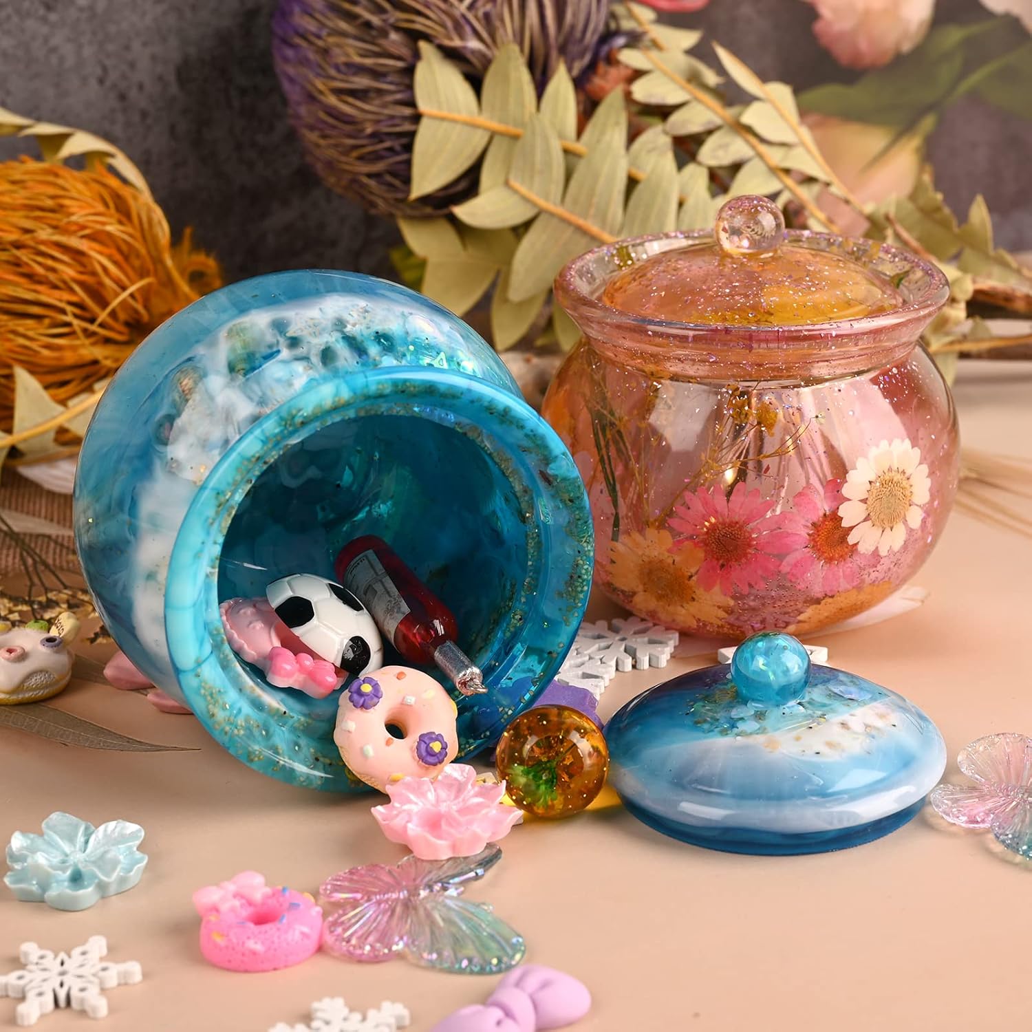 Actvty Jar Silicone Molds for Epoxy Resin DIY Projects