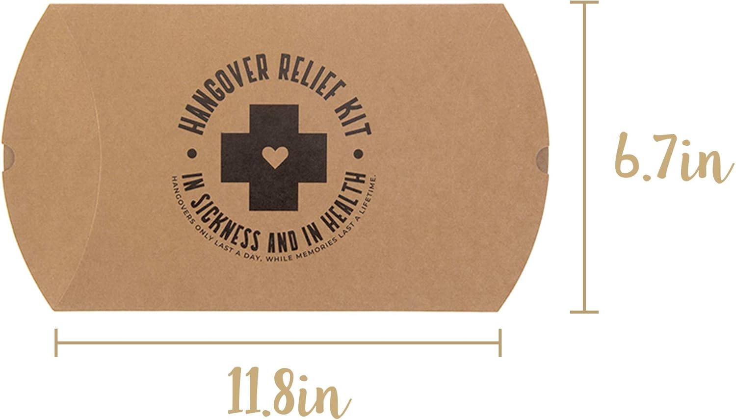 Pop Fizz Designs Bachelorette Hangover Kit Boxes 10 Pack