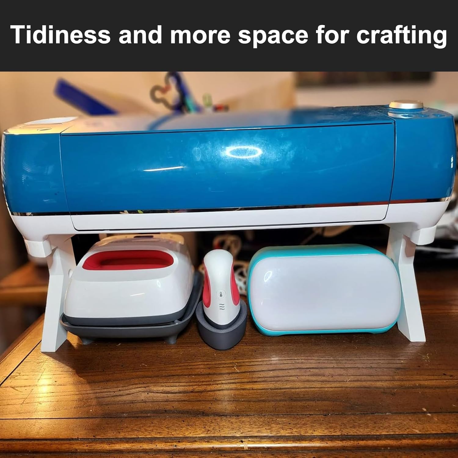 LOPASA Stand Legs for Cricut Maker 4 3 1 Craft Desk Organizer