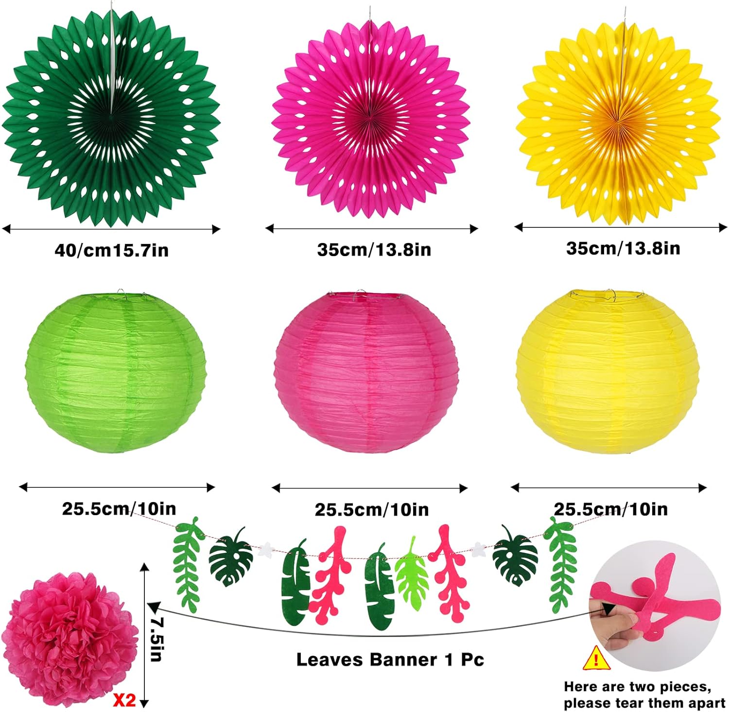 Tropical Birds Toucan Parrot Decorations for Summer Beach Party