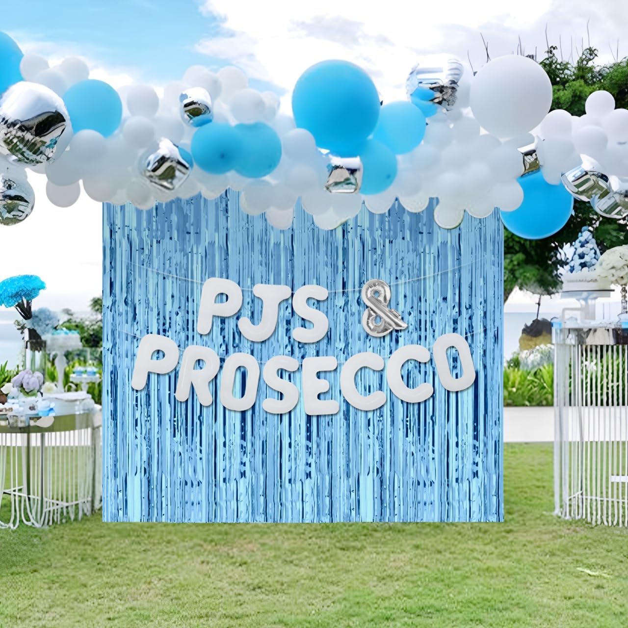 JeVenis PJs and Prosecco Decor Balloons