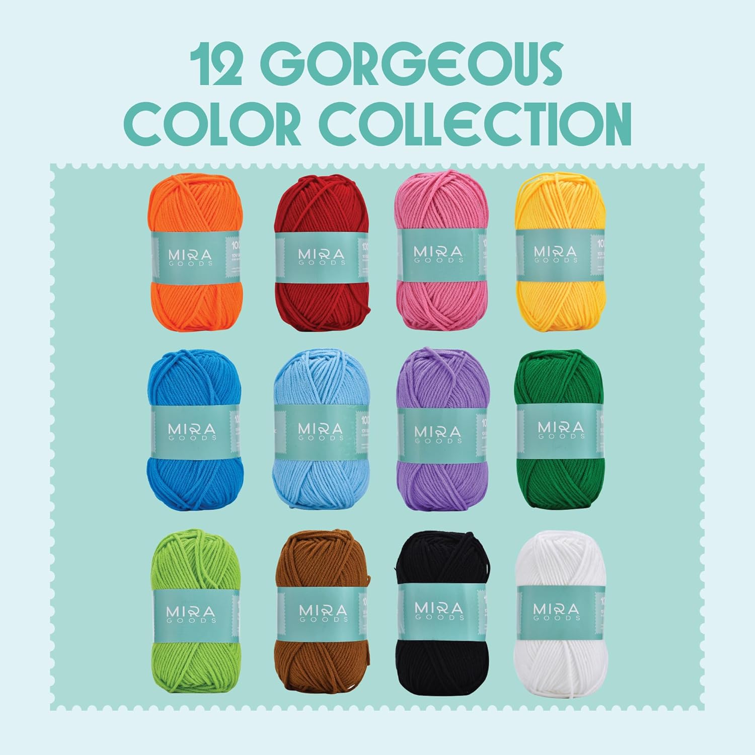 Mira HandCrafts Crochet Kit for Beginners