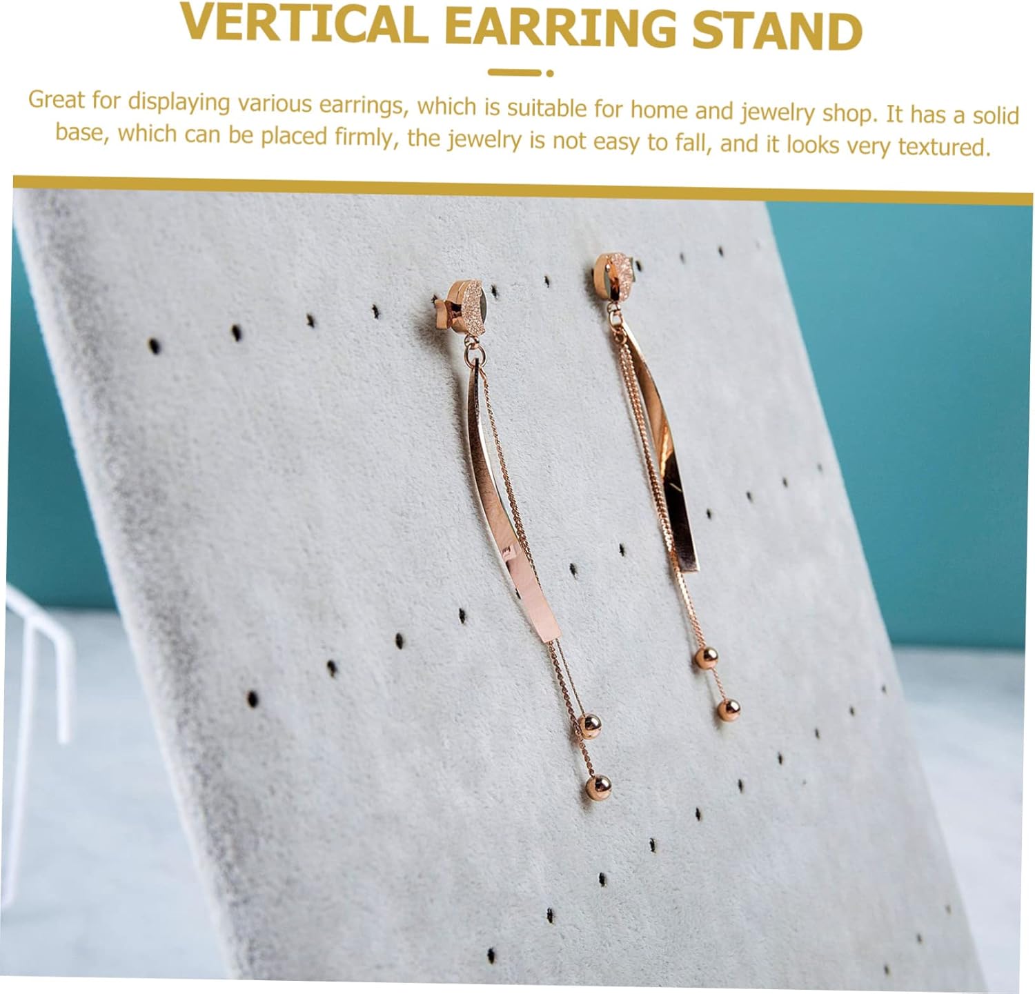 BESPORTBLE 2pcs Earring Holder Stand for Jewelry Display and Organization