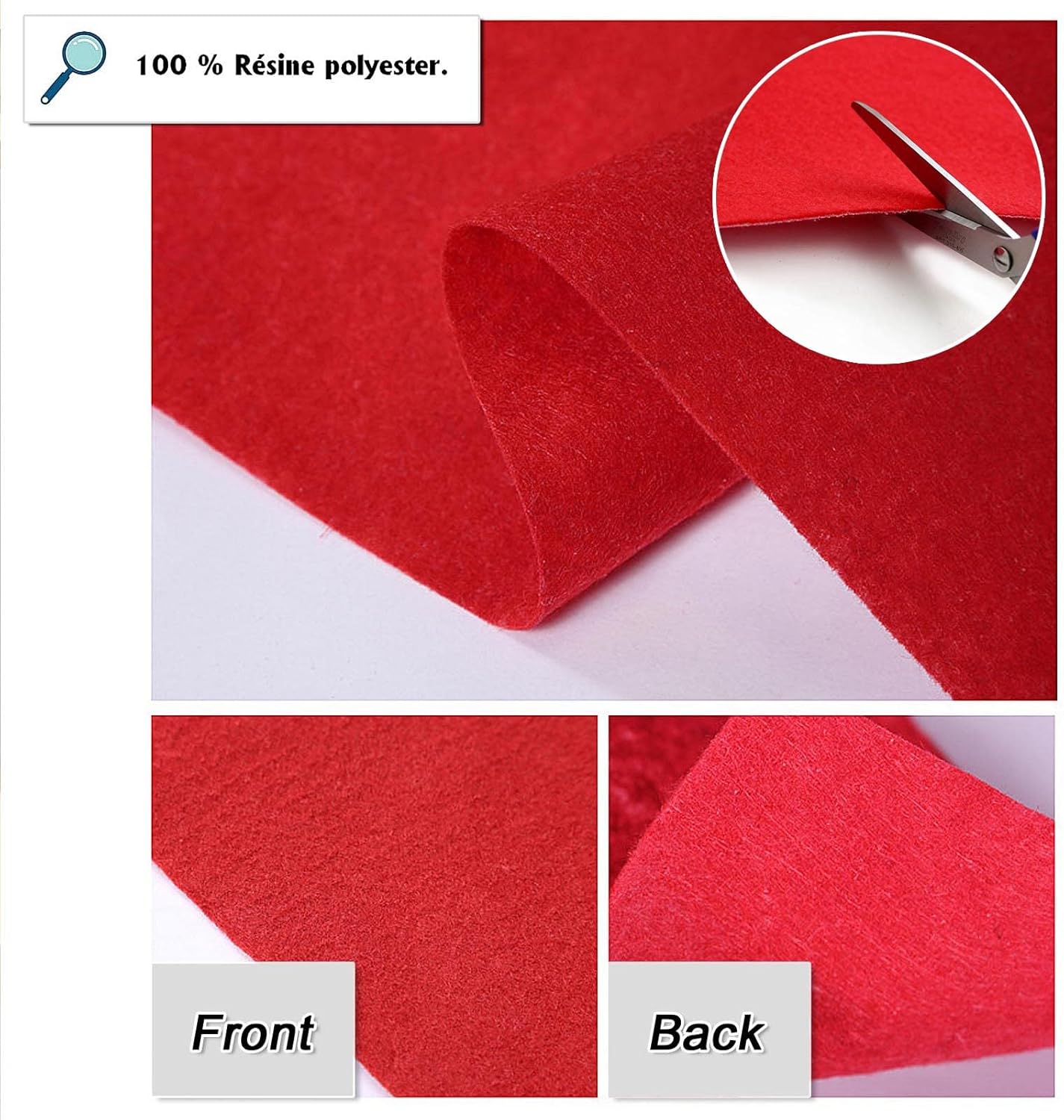 Premium White Wedding Aisle Runner 4x30ft Red Carpet Decor