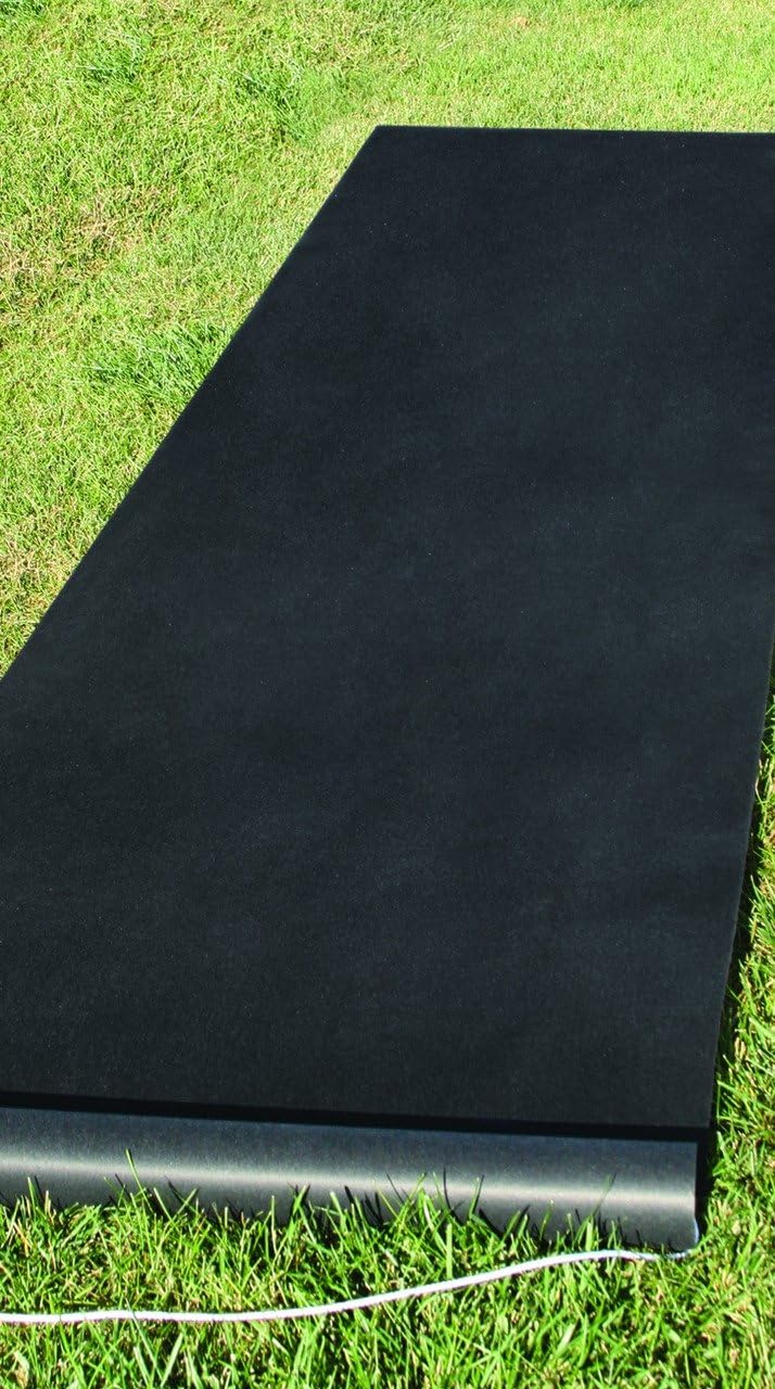 Wedding Aisle Runner Black 36 Inches Wide 100 Feet Long
