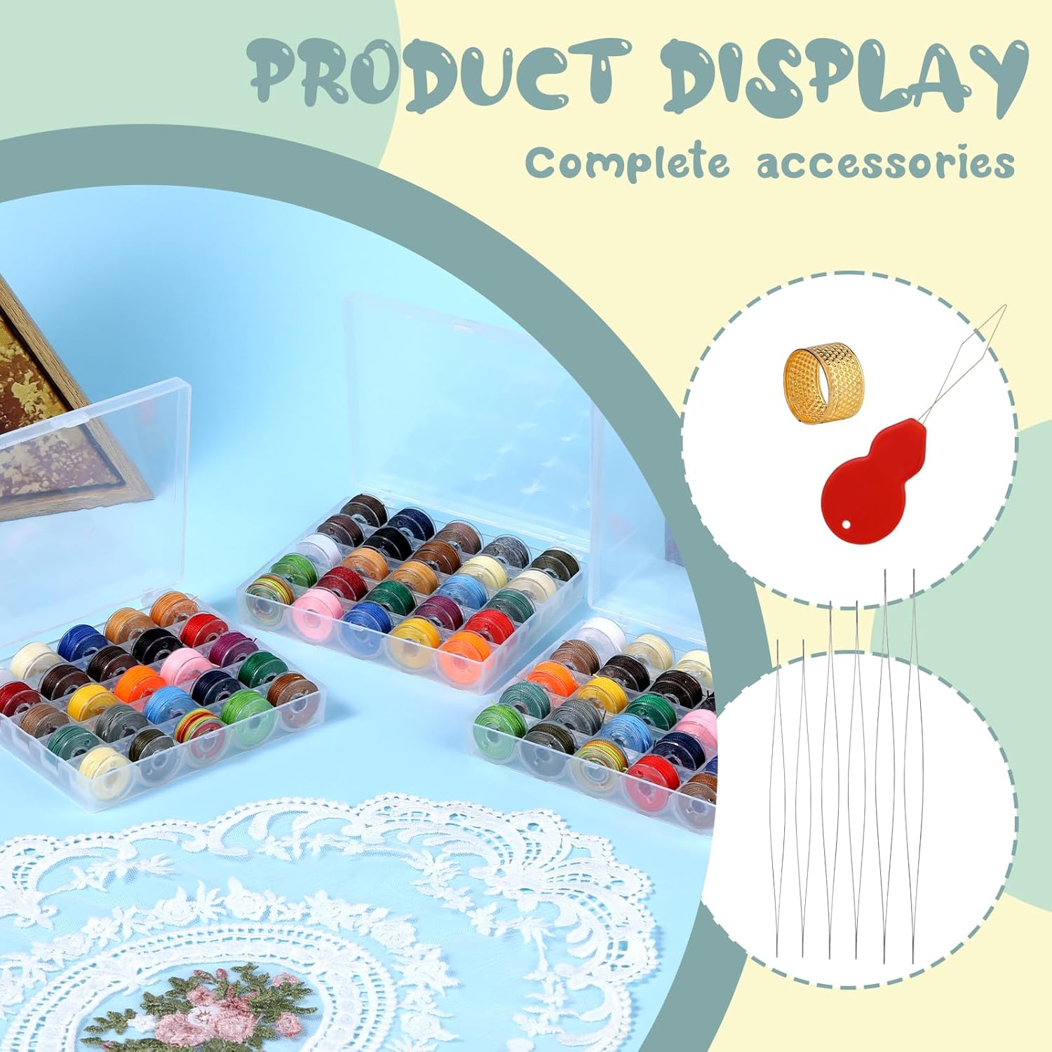 25 Colors Waxed Thread Set for Jewelry Making and Leather Sewing