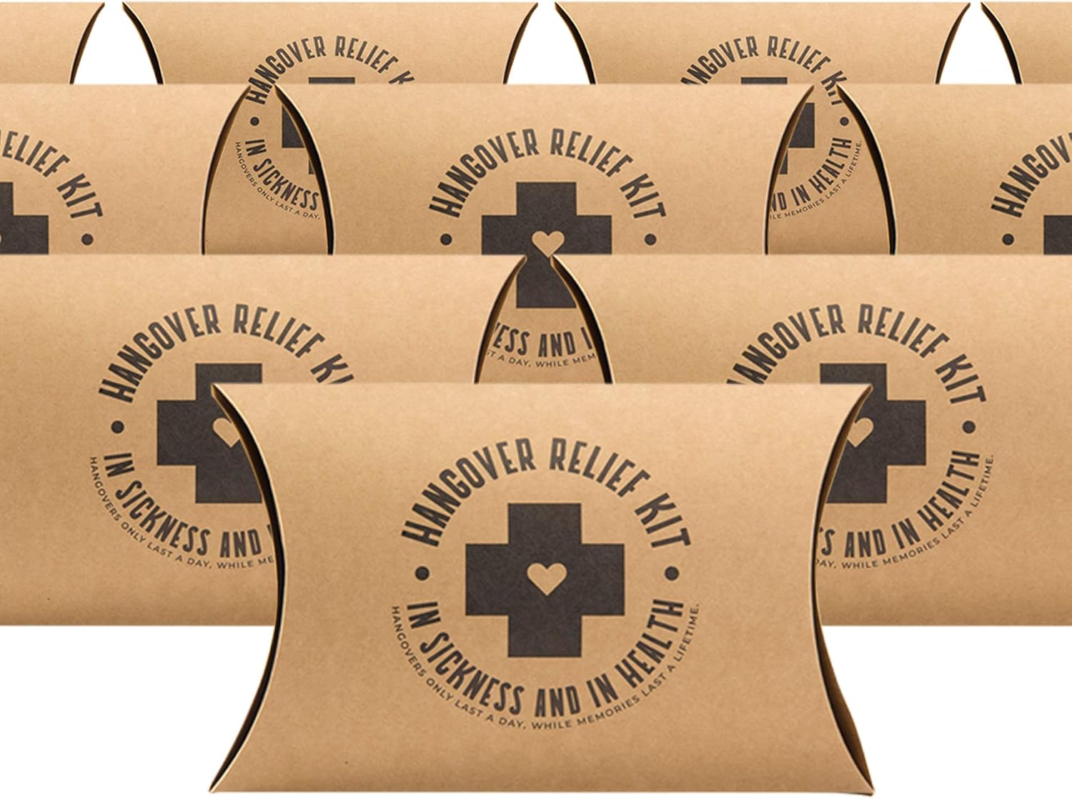 Pop Fizz Designs Bachelorette Hangover Kit Boxes 10 Pack