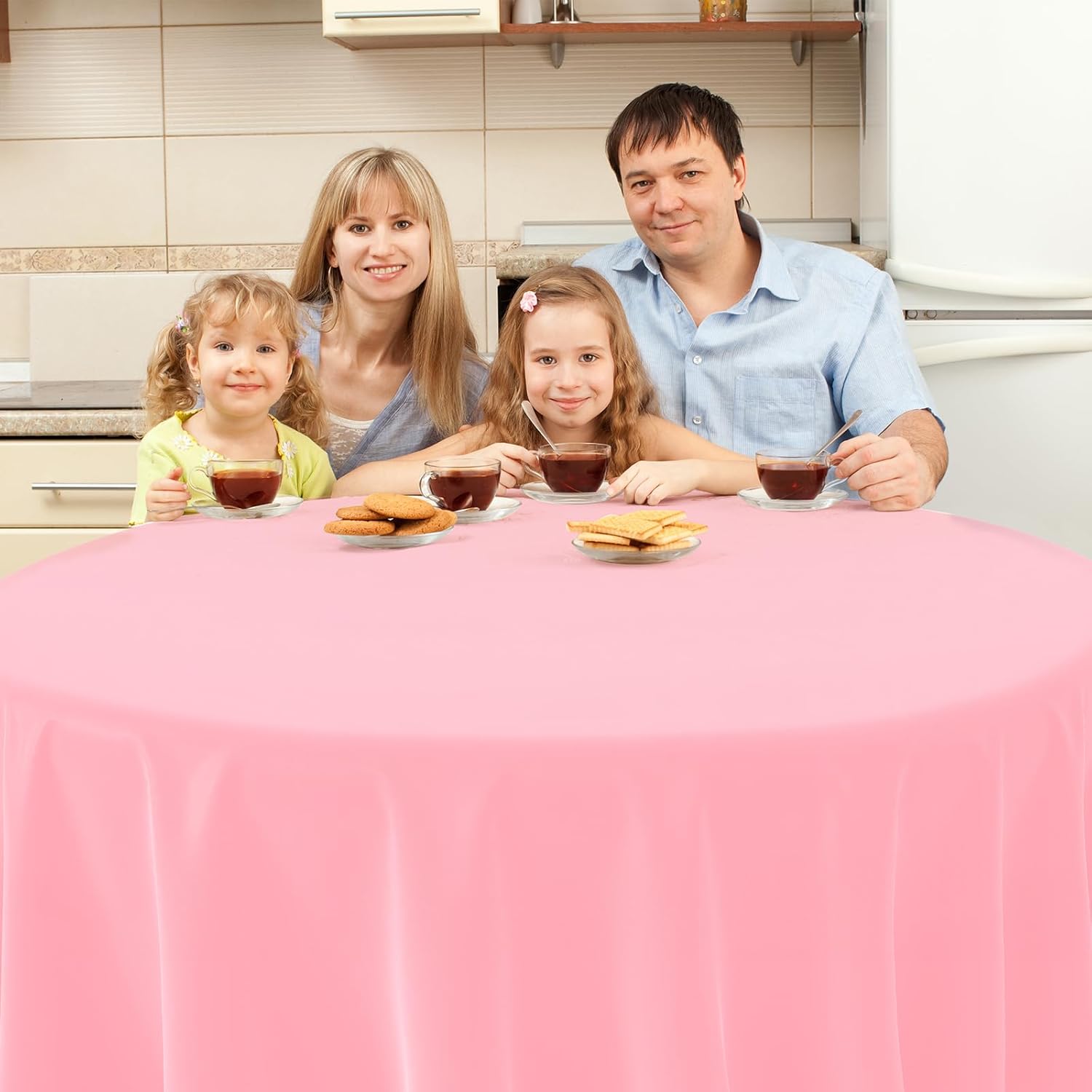 12Pack Pastel Rainbow Plastic Tablecloths for Parties