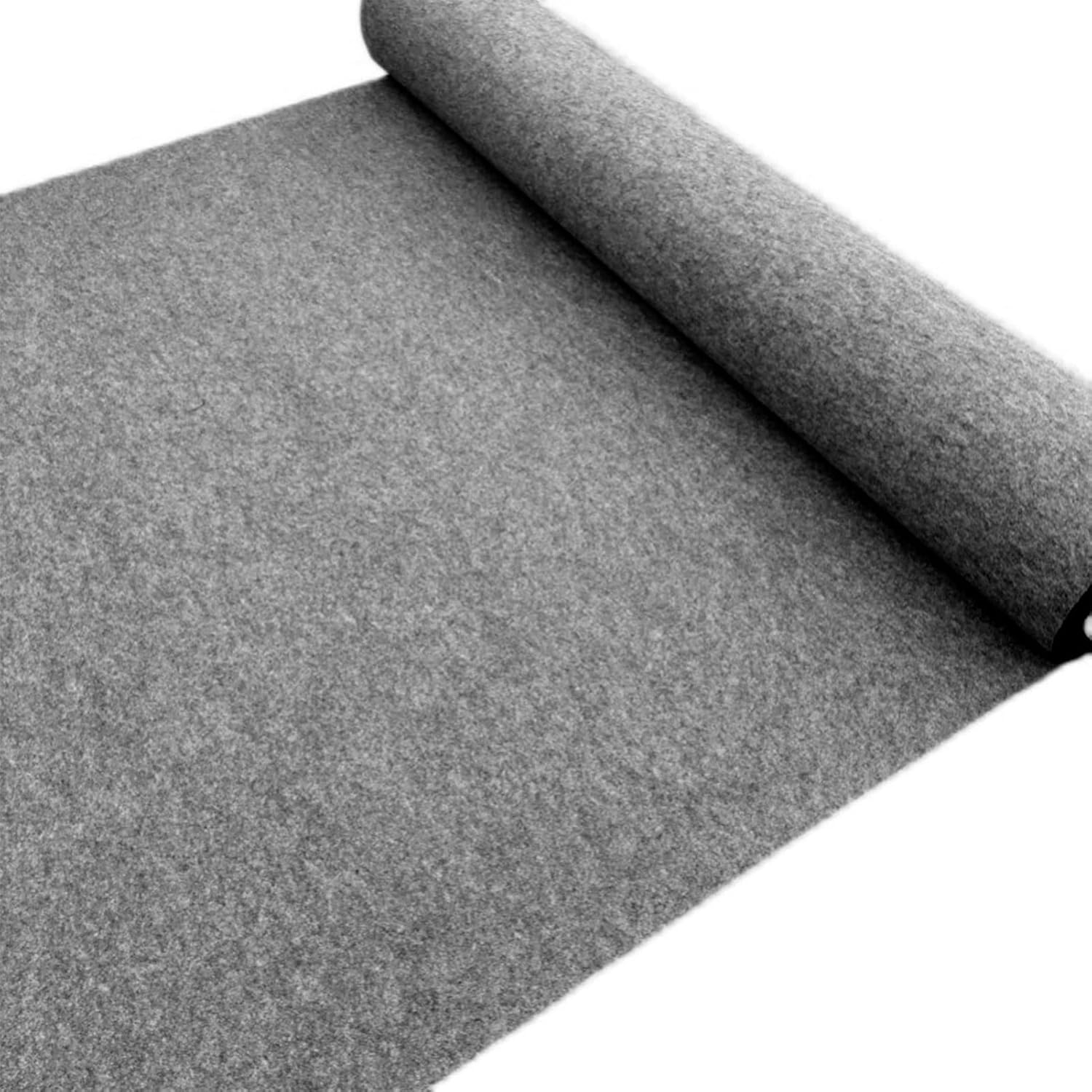 Grey Aisle Runner Carpet Wedding Rug 15x30m