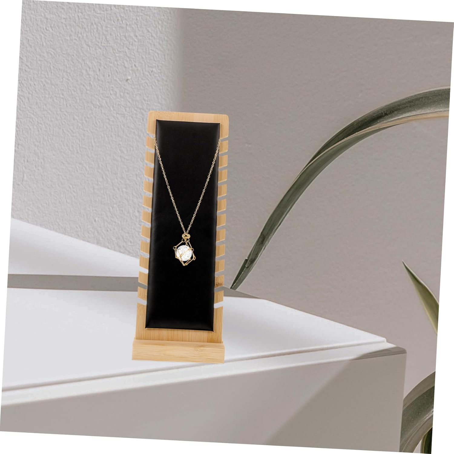 FRCOLOR Freestanding Necklace Easel Display Stand