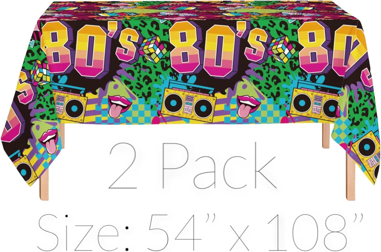Oojami 80s Party Pack Serves 24 Guests