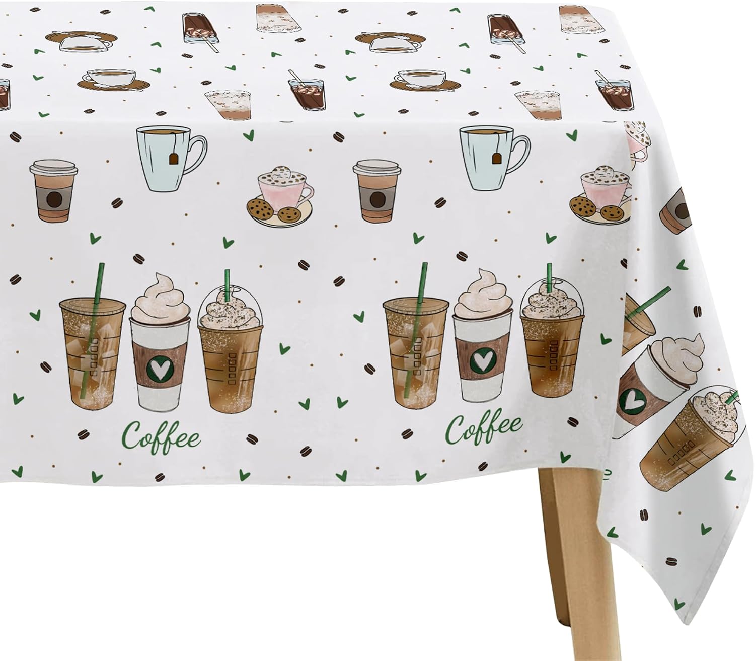 Coffee Party Decorations Tablecloth 3 Pack
