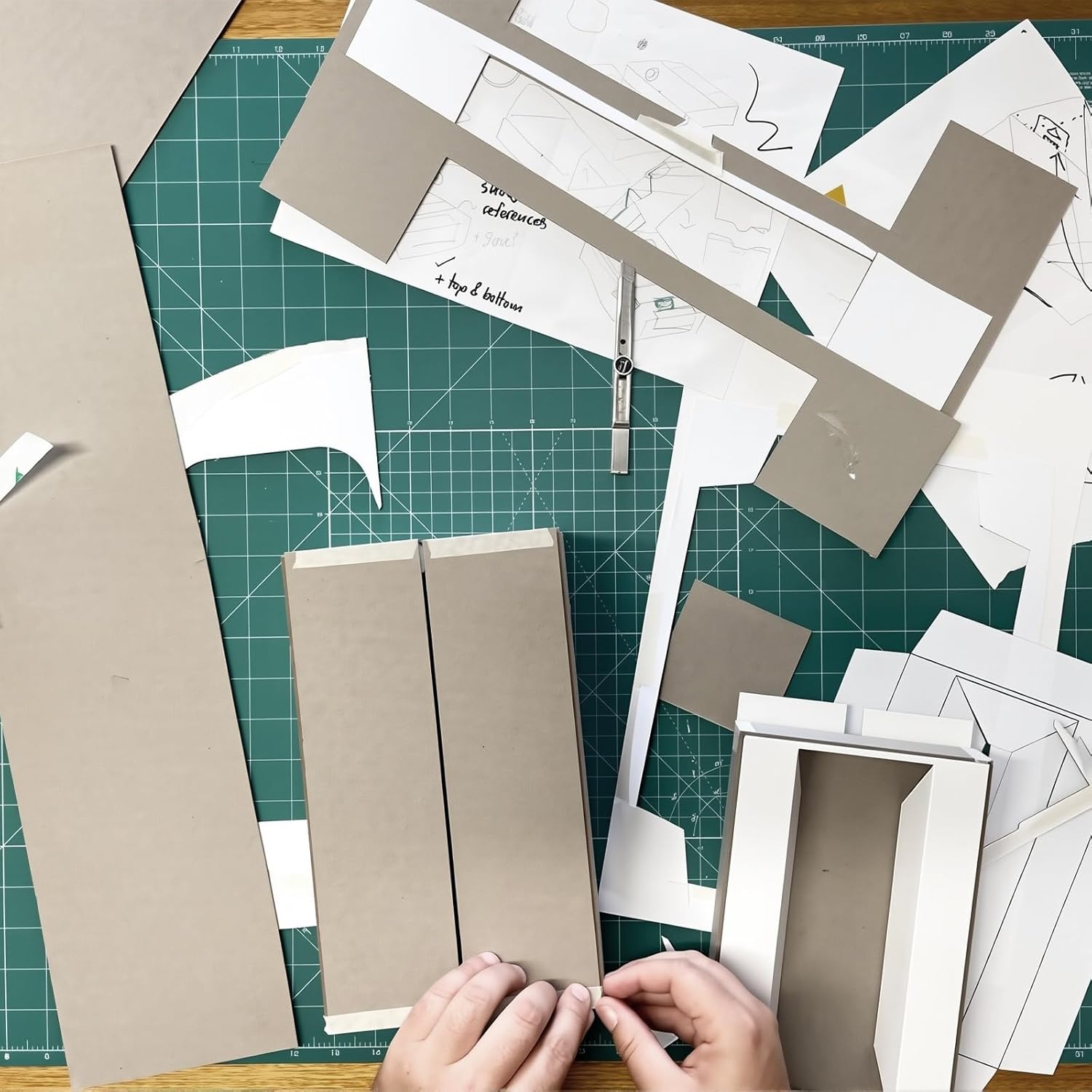 AXELIP Chipboard Cardboard 85x11 Inch 20 Sheets