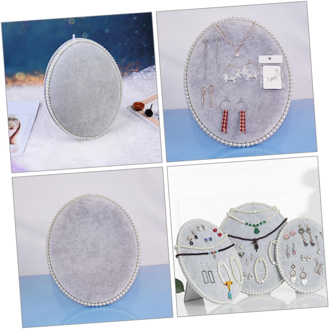 GLEAVI Earring Organizer Wall Mounted Display Stand
