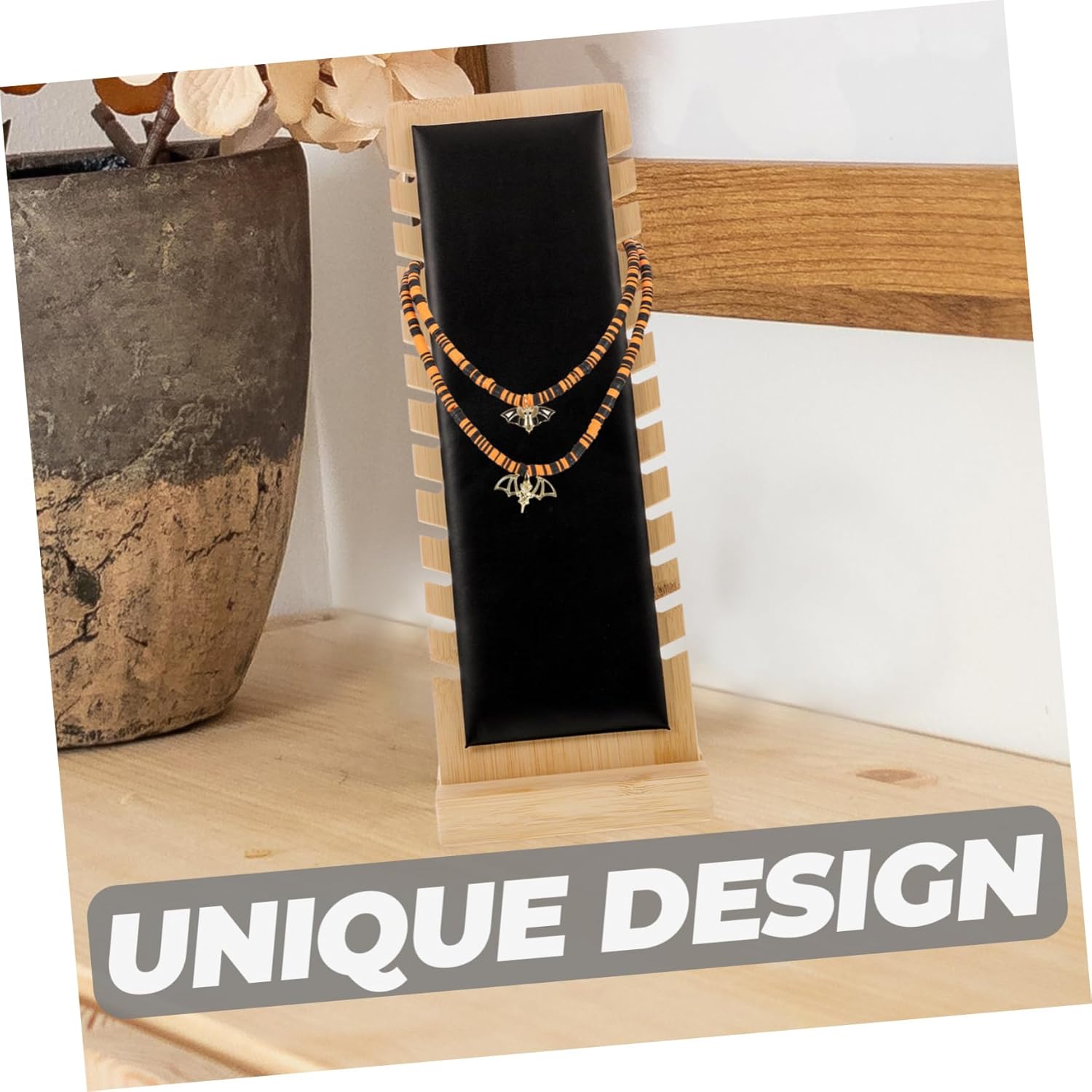 Elegant Jewelry Display Rack for Necklaces and Pendants