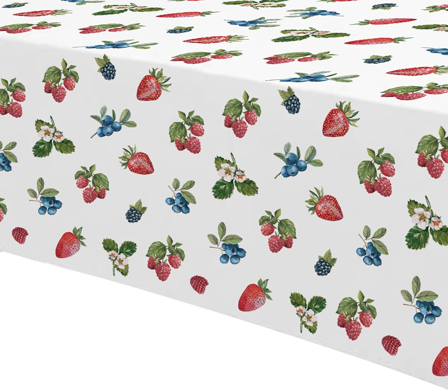 Berry Birthday Tablecloth - 3 Pcs 54in x 108in