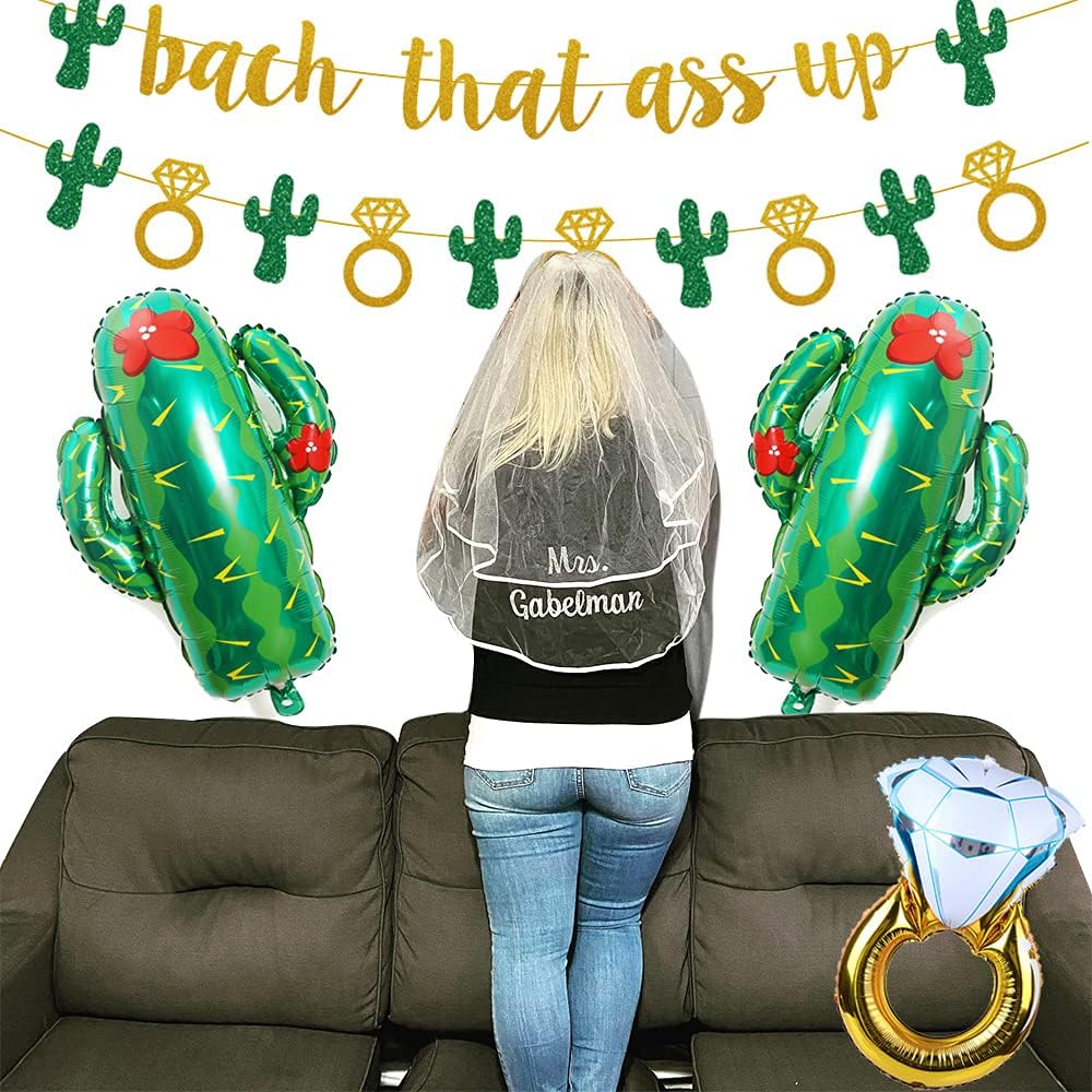 Mexico Fiesta Bachelorette Party Decor Balloons
