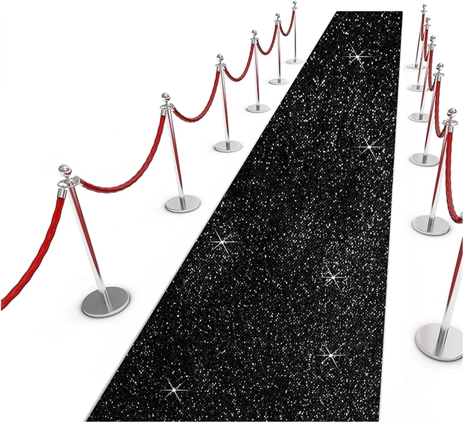 Elegant Wedding Aisle Runner Non Slip Washable Carpet