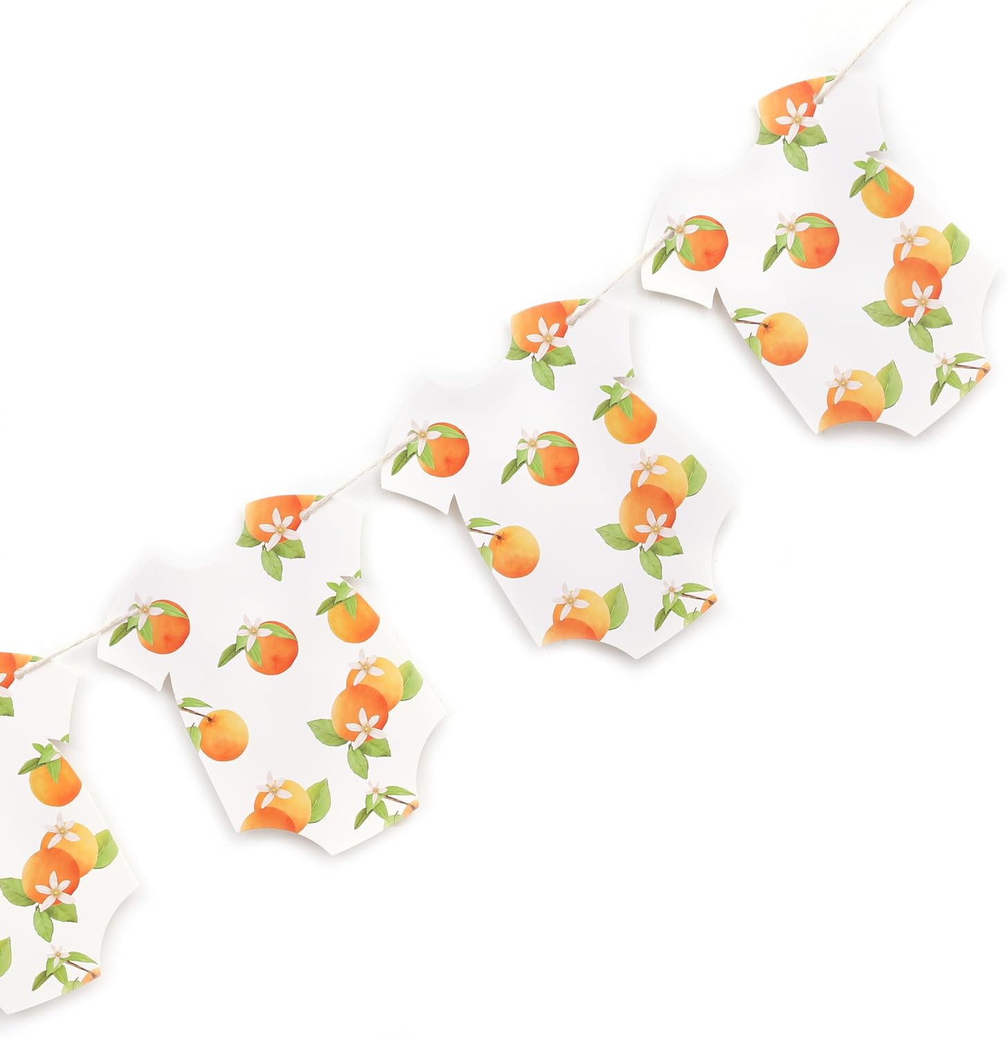 Little Cutie Bodysuit Banner with Citrus Design