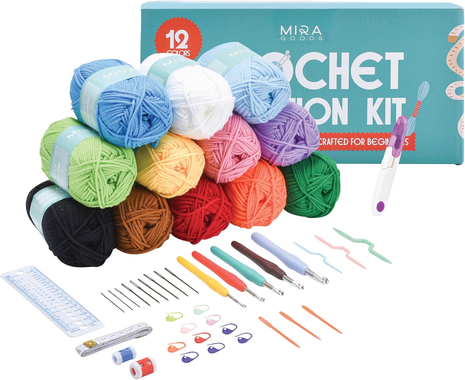 Mira HandCrafts Crochet Kit for Beginners