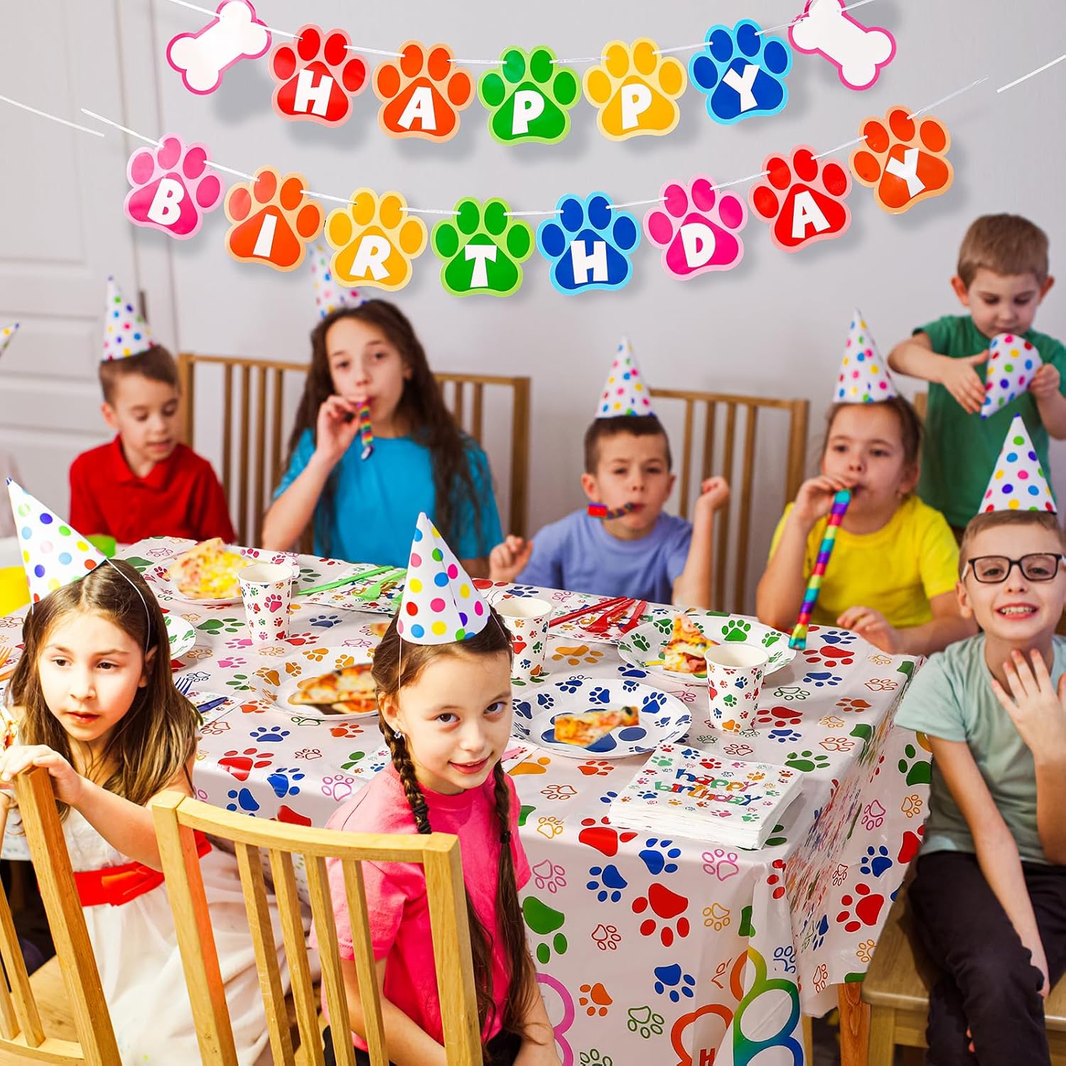 Gejoy 171 Pcs Dog Birthday Party Decorations Supplies