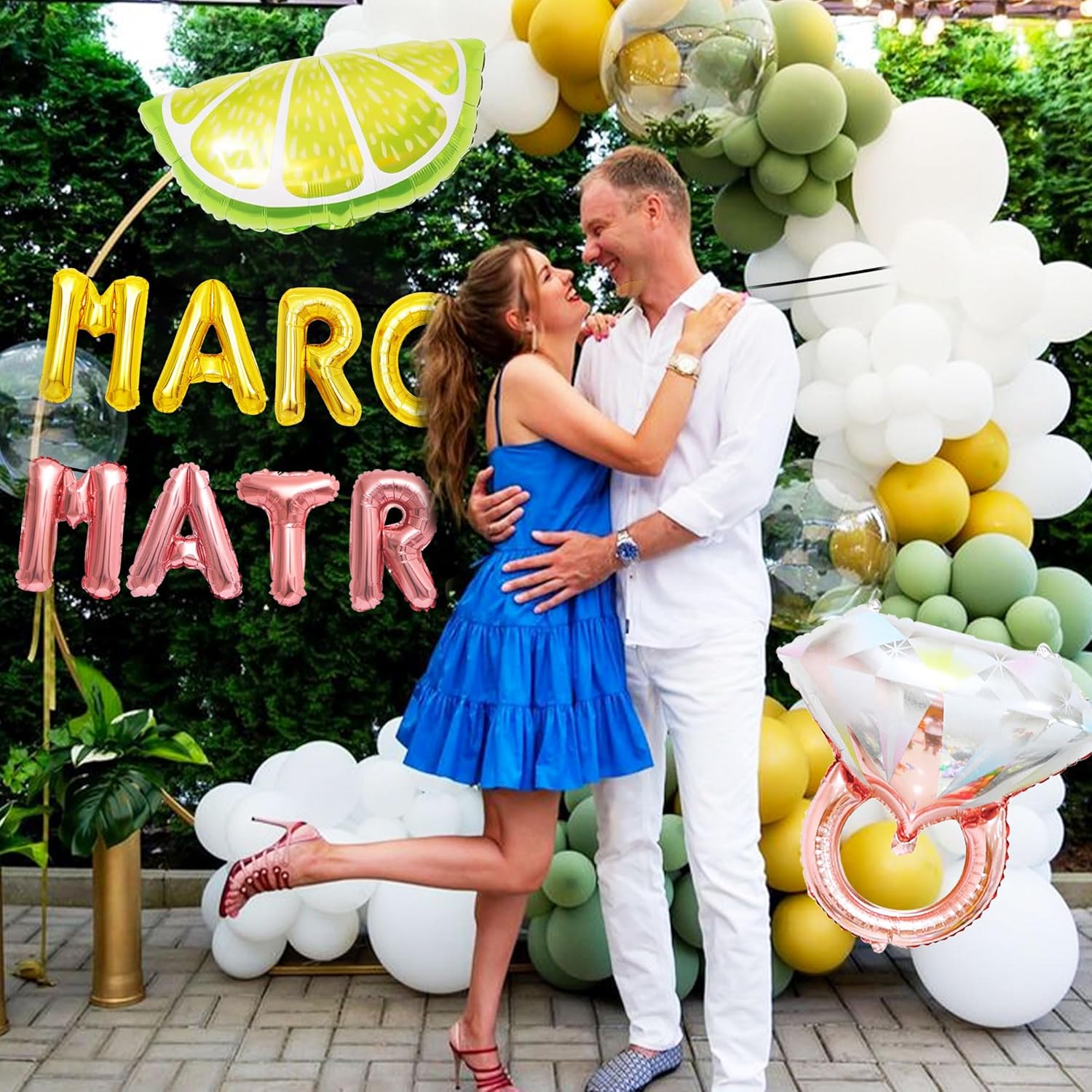 JeVenis Margarita and Matrimony Bachelorette Balloons