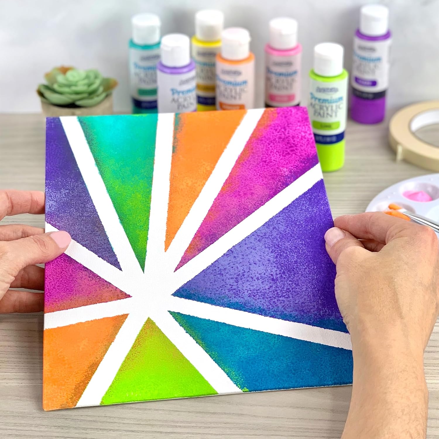 ArtSkills 8x10 Canvas Boards 3-Pack for Painting
