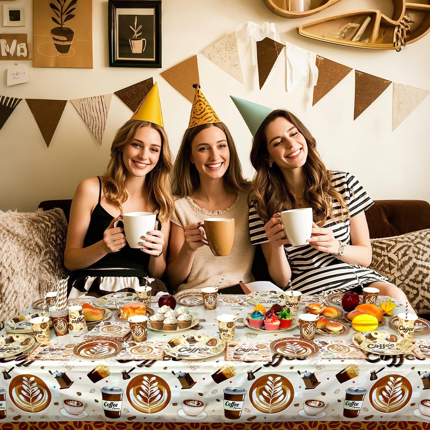 Coffee Party Supplies for 20 Guests