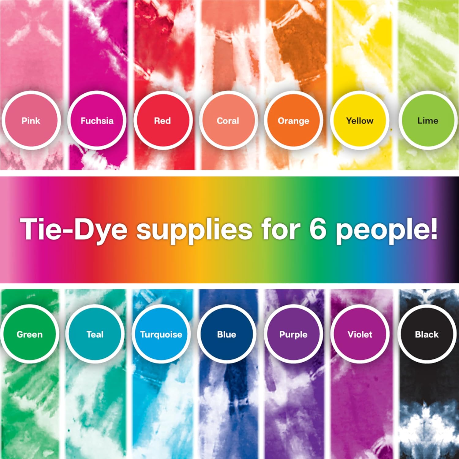 Tulip One-Step Tie-Dye Kit For Parties