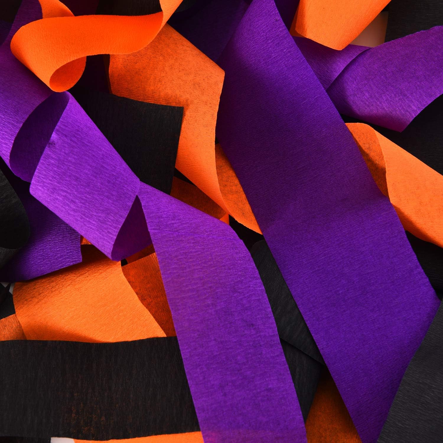12 Rolls 836 Feet Halloween Crepe Paper Streamers