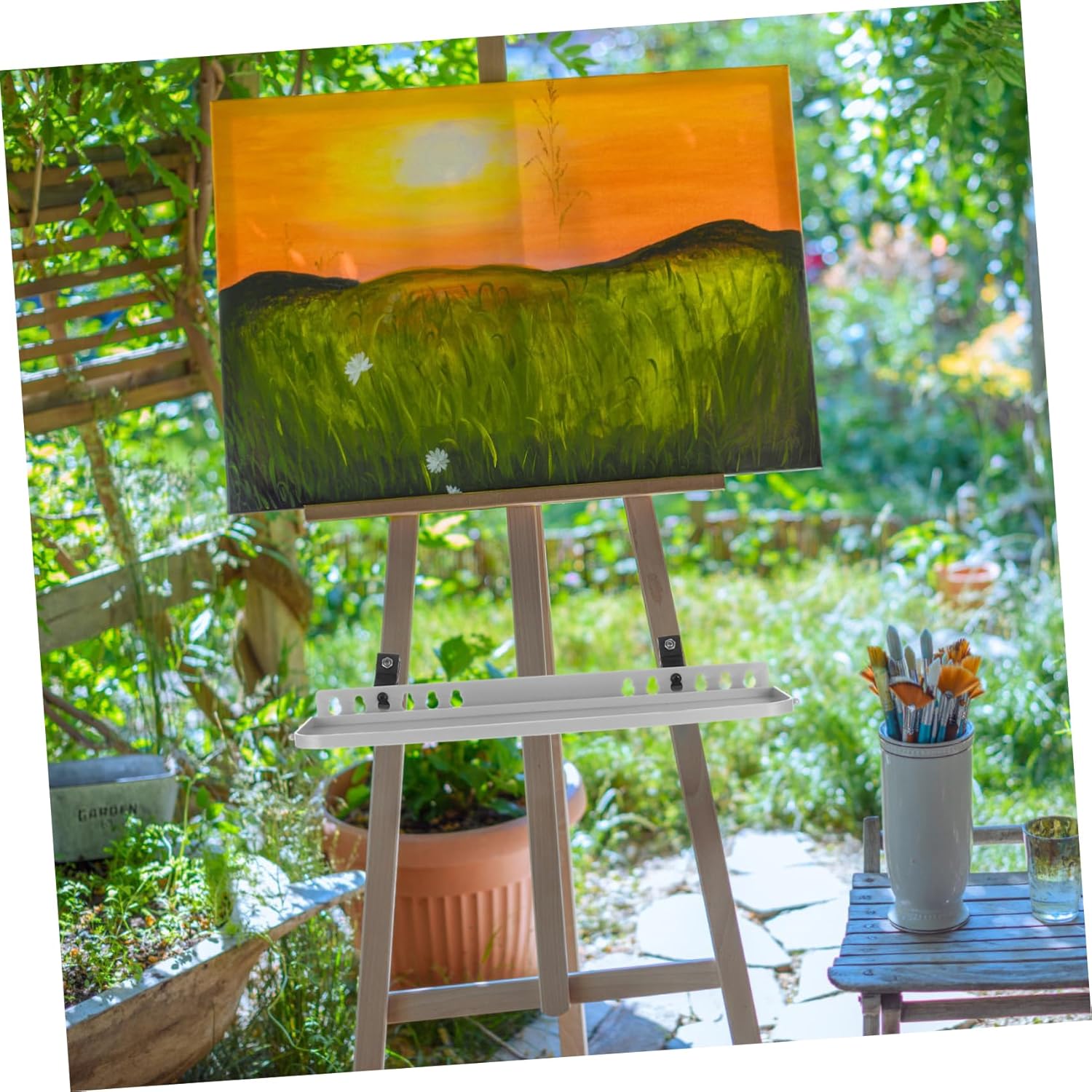 Gadpiparty Portable Easel Tray for Artists