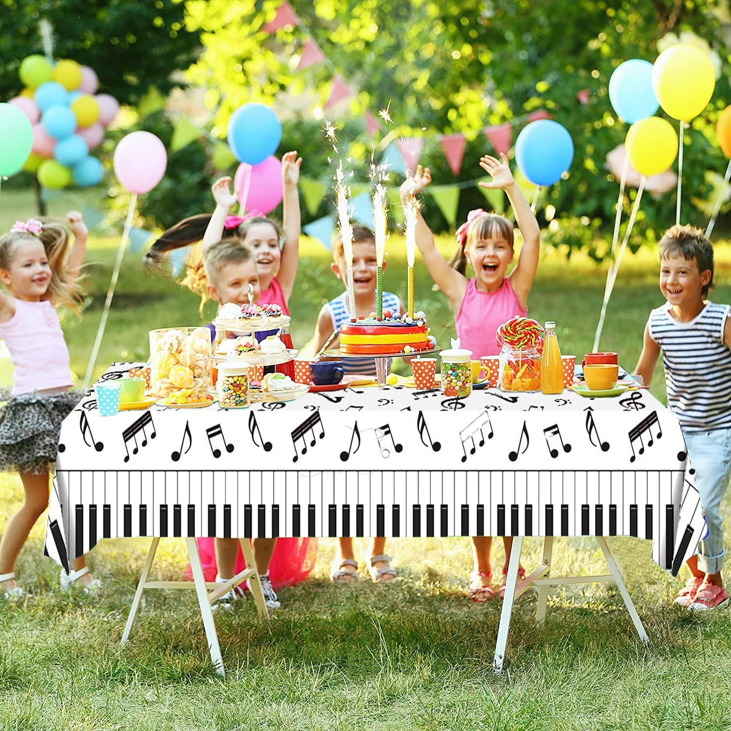 GZAMOF Music Theme Party Decorations Pack