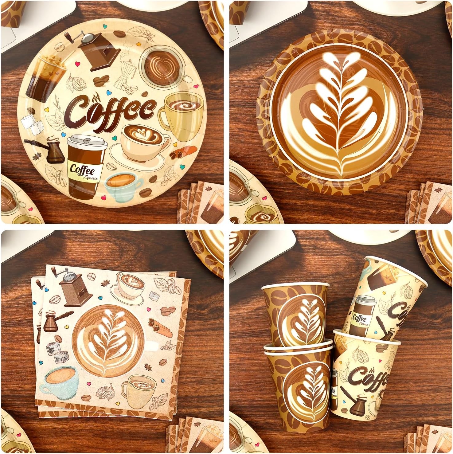 Coffee Party Supplies for 20 Guests